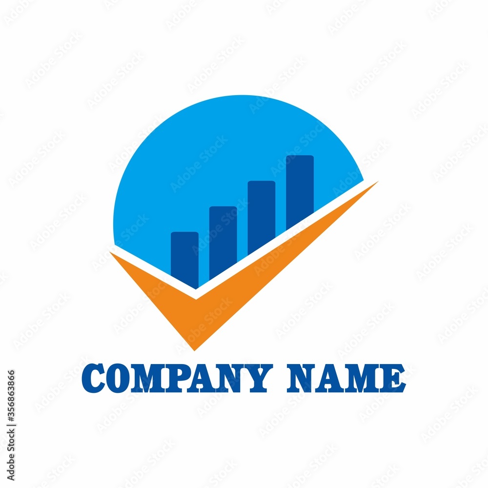 financial logo , graph logo vector financial logo , graph logo vector