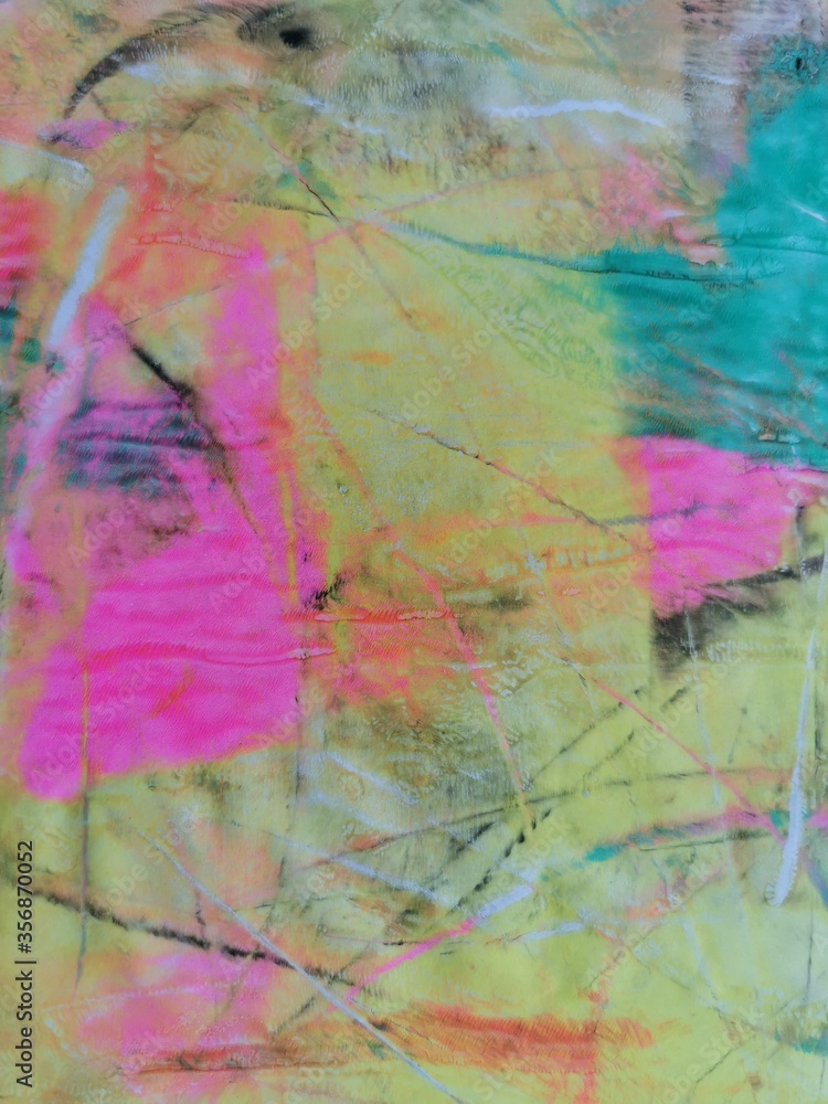 neon colorful background monotype