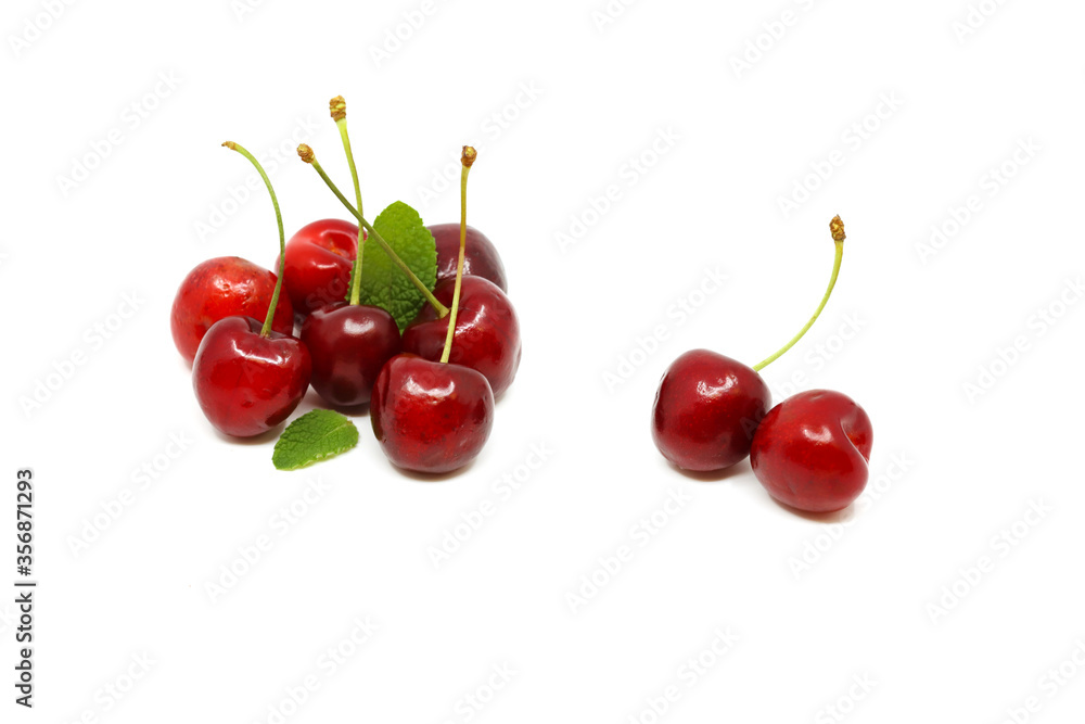 Fresh and delicious red cherry Fresh and delicious red cherry