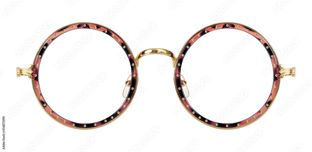 Glasses isolated on white background for applying on a portrait Glasses isolated on white background for applying on a portrait