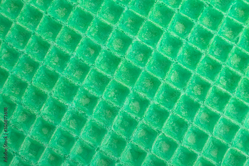 Fototapeta premium Green wafer surface