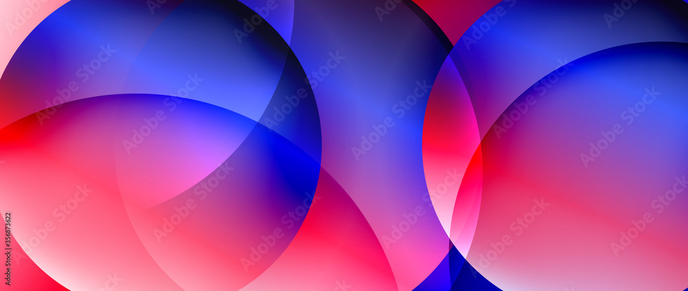 Circle modern geometric abstract background with liquid gradients Circle modern geometric abstract background with liquid gradients
