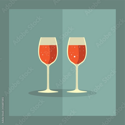wine glasses
