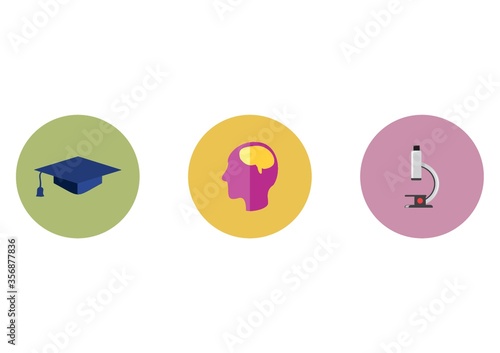 graduation icons