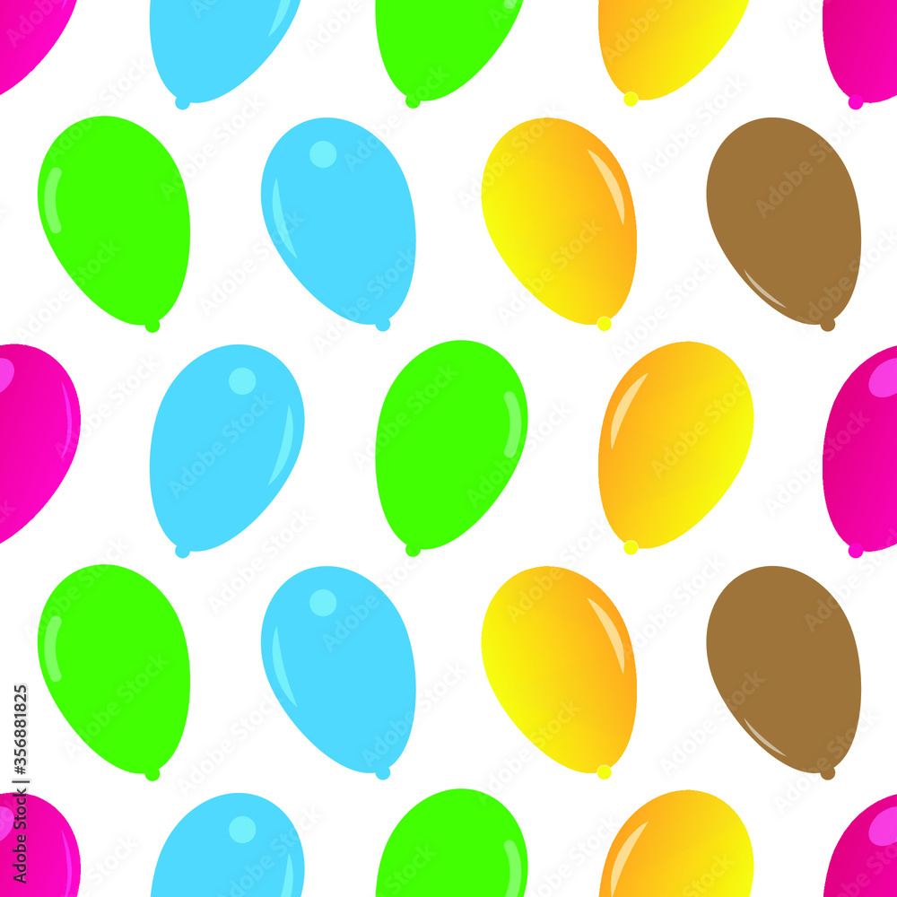 seamless pattern with balloons seamless pattern with balloons