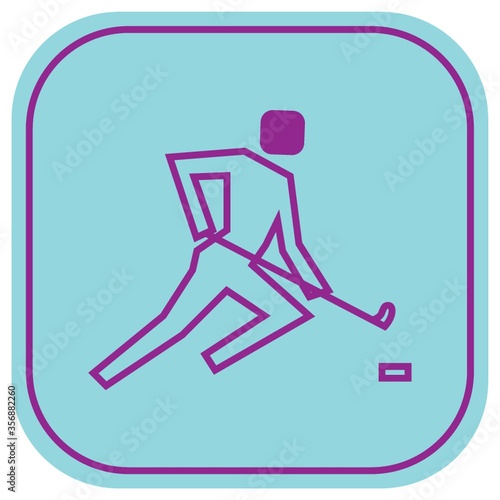 ice hockey player in action