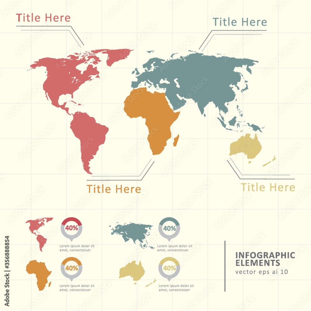 Fototapeta premium infographic template design