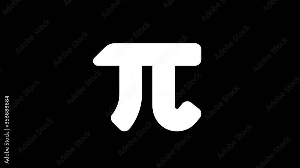From the Glitch effect arises pi symbol. Then the TV turns off. Alpha channel Premultiplied - Matted with color black From the Glitch effect arises pi symbol. Then the TV turns off. Alpha channel Premultiplied - Matted with color black