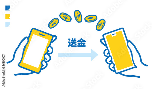 Remittance from smartphone to smartphone