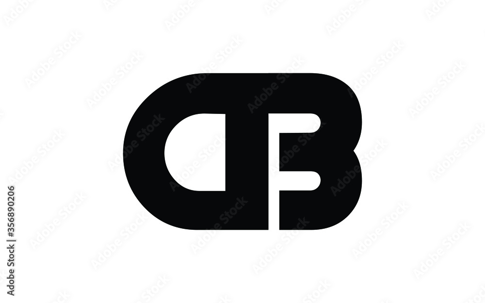 DB or BD Letter Initial Logo Design, Vector Template DB or BD Letter Initial Logo Design, Vector Template