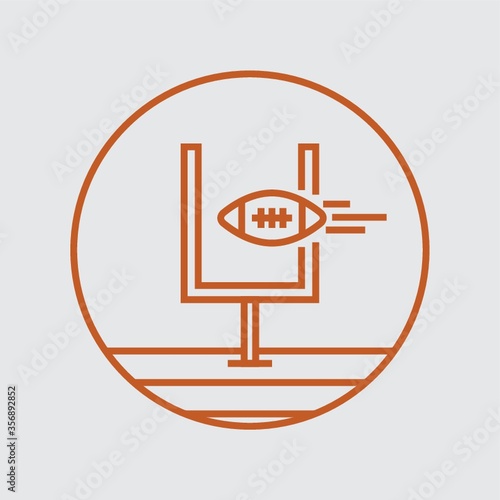 american football goal post