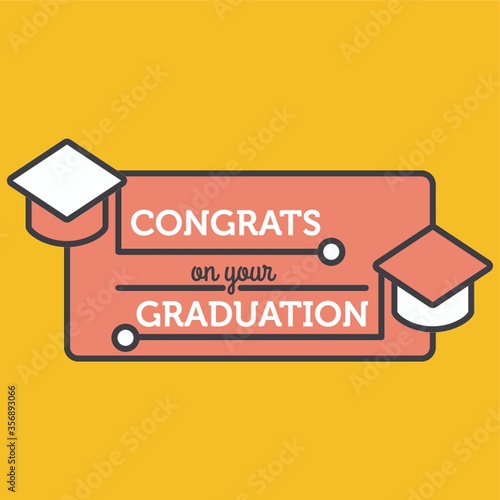 congrats on your graduation poster