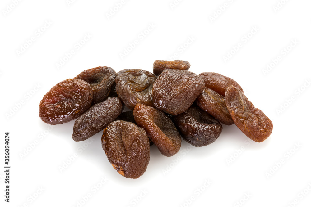 Preserved fruit. Dried organic apricots isolated on white background. Preserved fruit. Dried organic apricots isolated on white background.