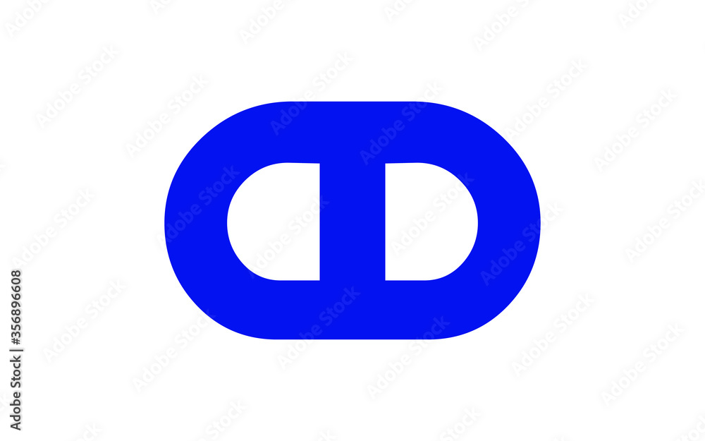 DD or D Letter Initial Logo Design, Vector Template DD or D Letter Initial Logo Design, Vector Template