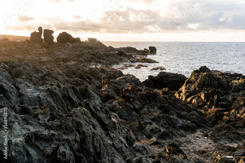 rocks on the coast