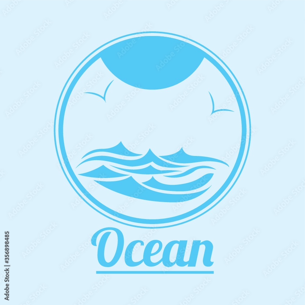 ocean label ocean label