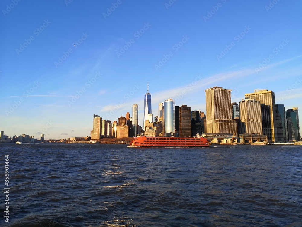 Naklejka premium Skyline New York