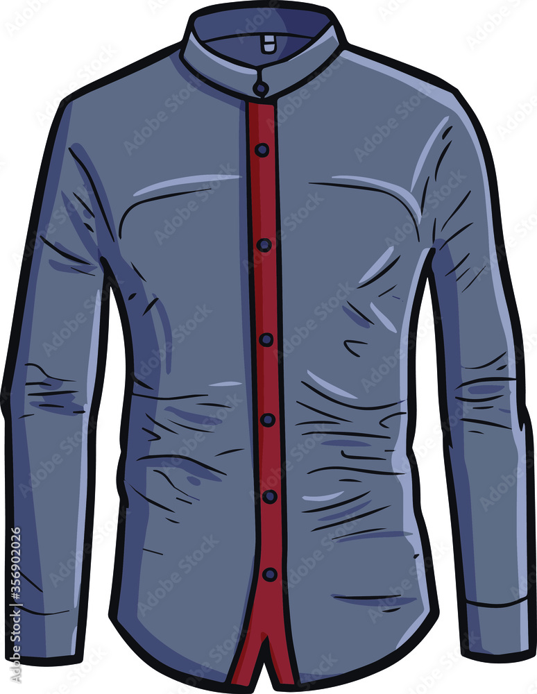 Cool and simple elegant dark grey male's shirt Cool and simple elegant dark grey male's shirt