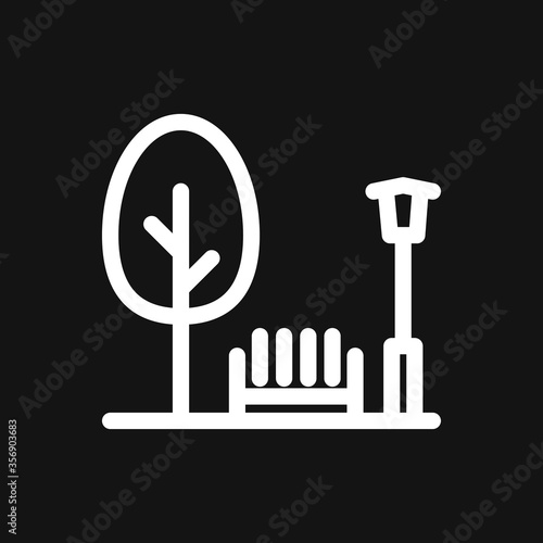 Urban vector icon, city symbol isolated on background.