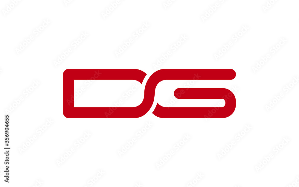DG or GD Letter Initial Logo Design, Vector Template DG or GD Letter Initial Logo Design, Vector Template