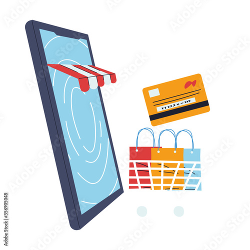 purchase in virtual store with card payment