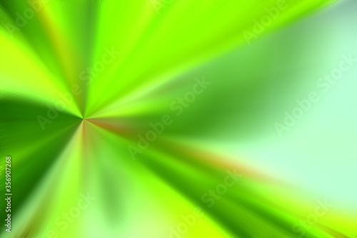 Abstract Over Bright green Zoom Blur Motion texture backgrounds, picture is made from flower in garden. Use for advertising to General business such as financial institutions, banking institution 