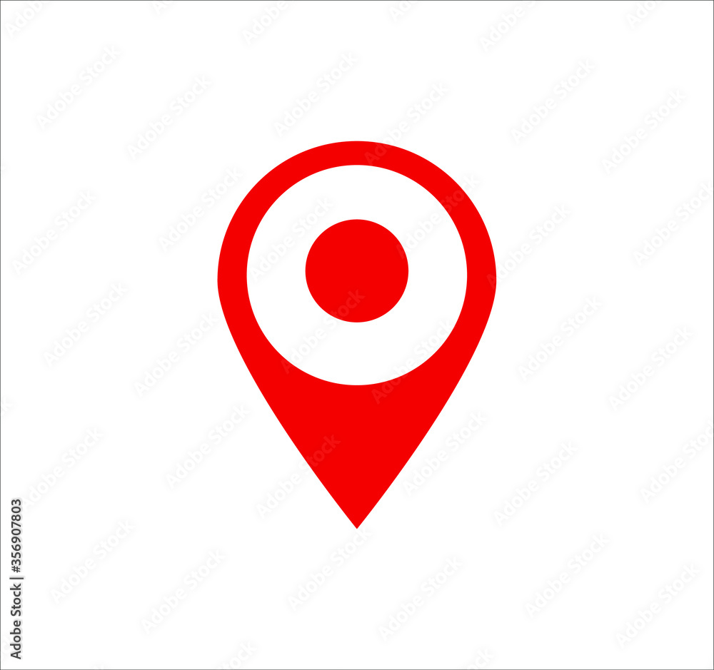 location point simple shapes vector icon location point simple shapes vector icon
