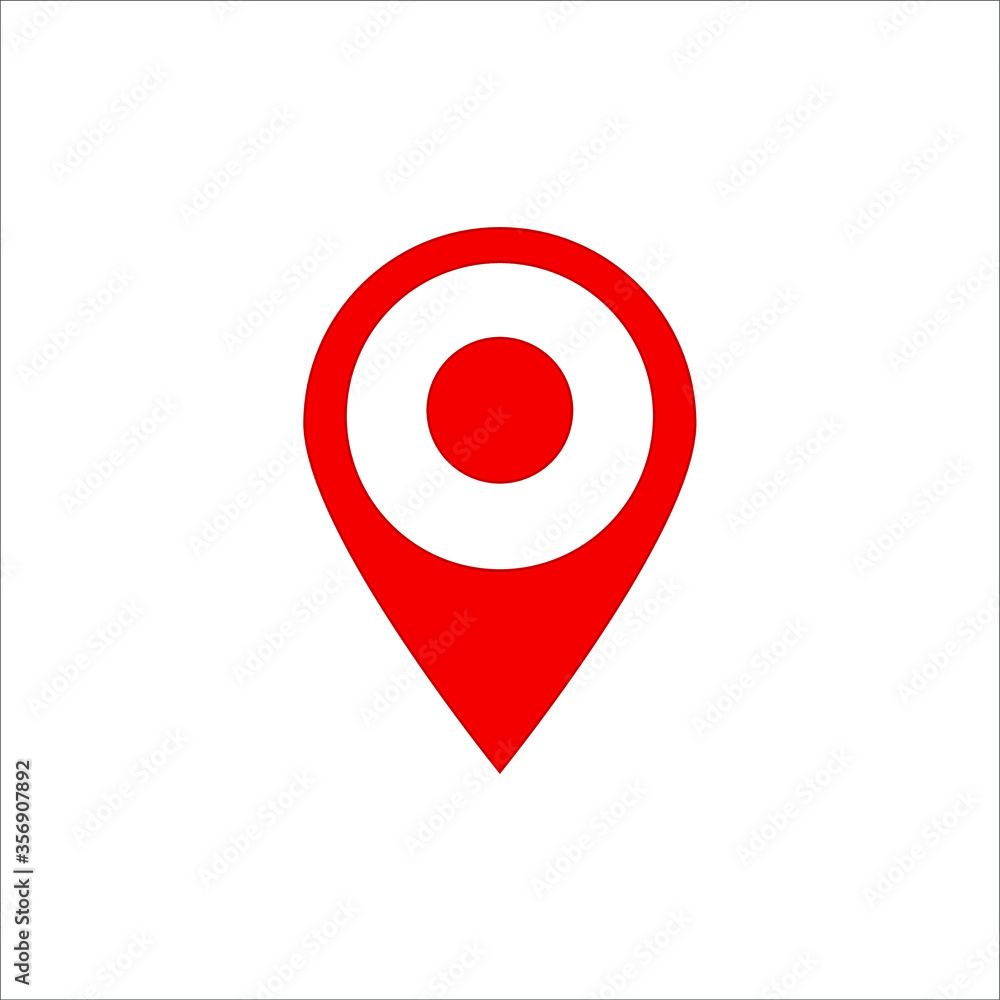 location point simple shapes vector icon location point simple shapes vector icon