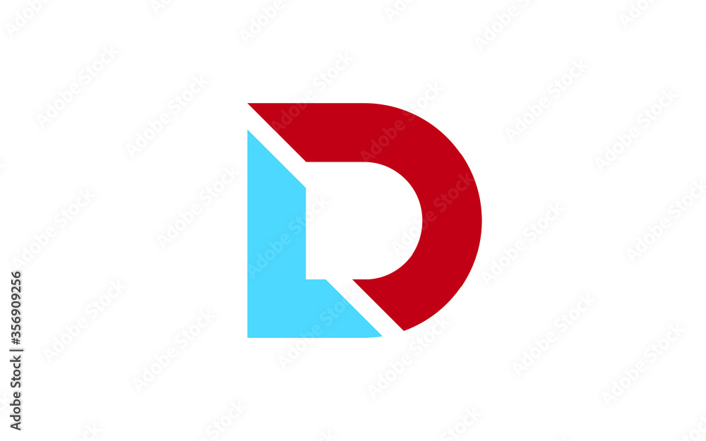 DL or LD Letter Initial Logo Design, Vector Template DL or LD Letter Initial Logo Design, Vector Template