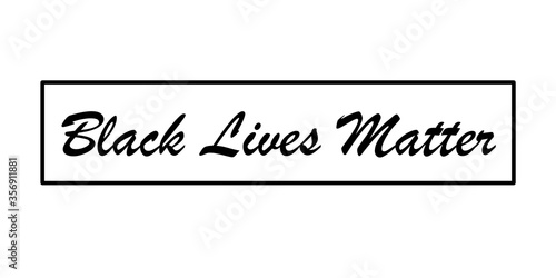 Black lives matter. Black lives matter poster or banners. Black lives matter social protest