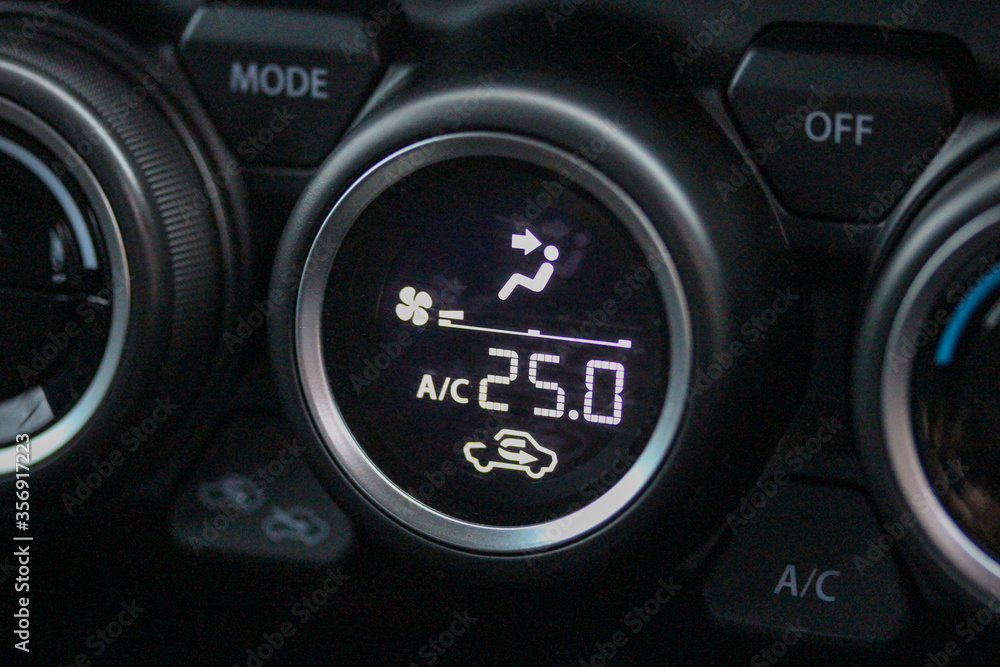 Digital climate control in modern vehicle