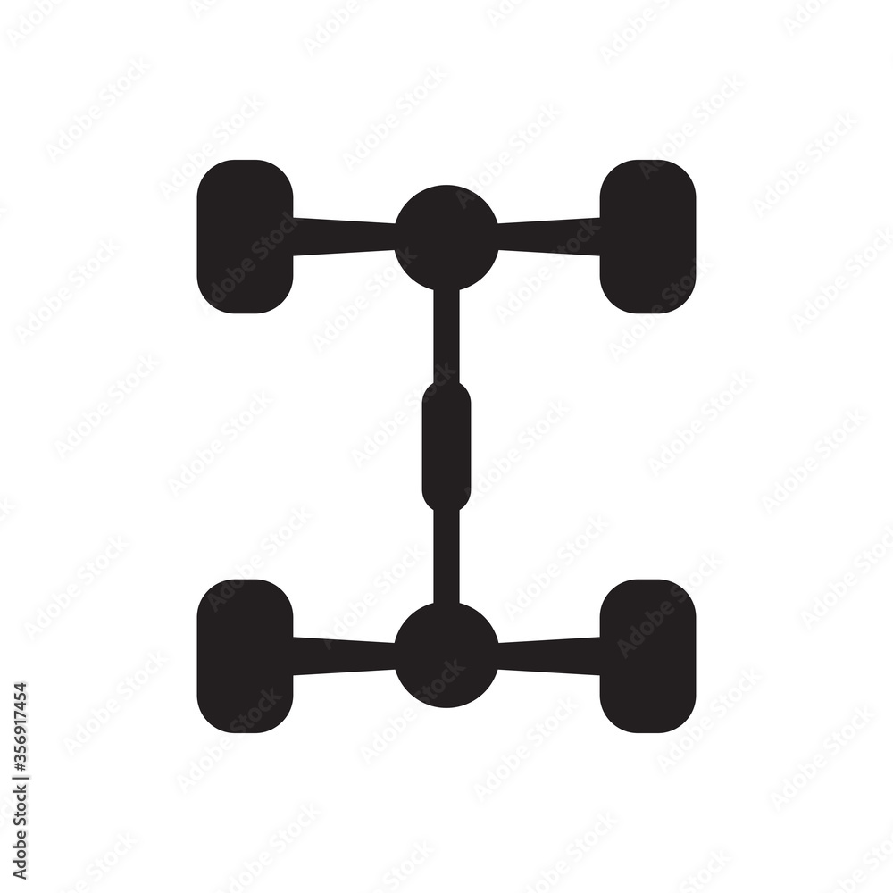 car frame icon, automotive icon vector car frame icon, automotive icon vector