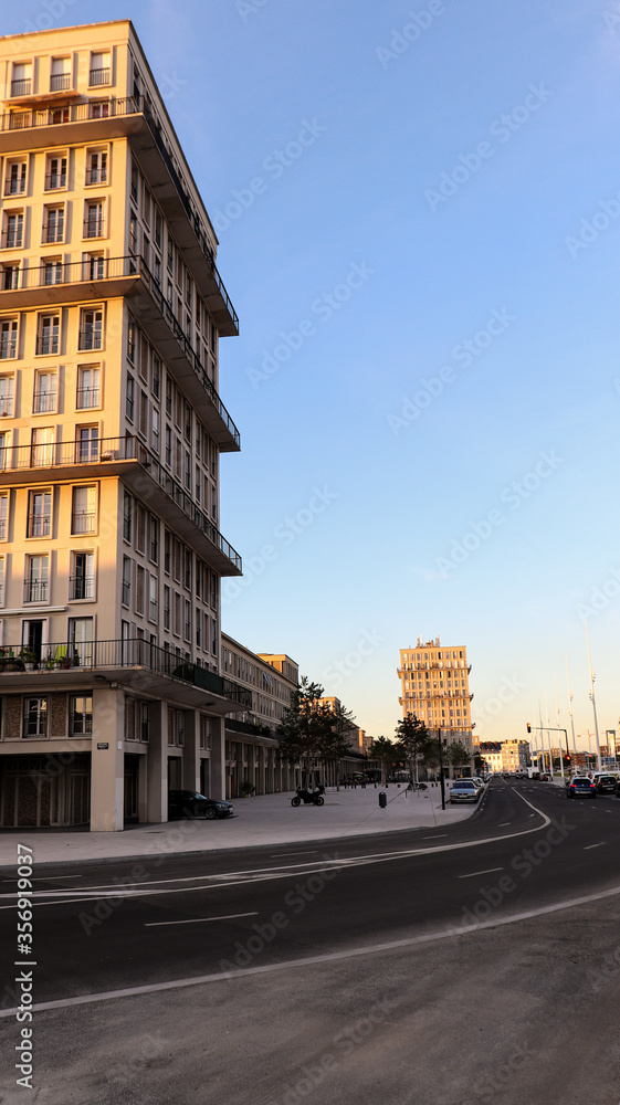 französische Stadt (Le Havre, FR)