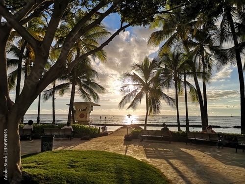 Foto waikiki beach