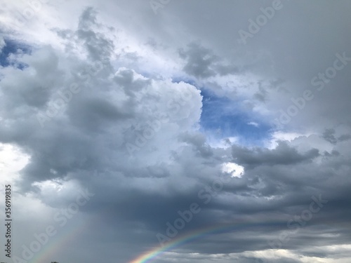 rainbow in the sky