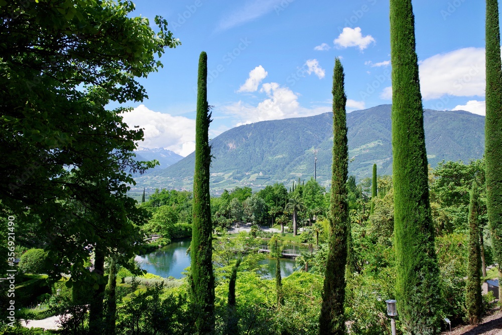 Fototapeta premium Gartenpark