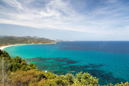 Fototapeta Naklejka Na Ścianę i Meble -  Strand im Norden von Korsika