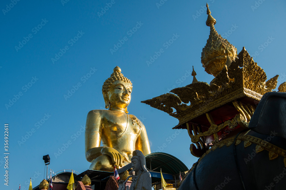 Obraz premium THAILAND SOP RUAK MEKONG GIANT BUDDHA TEMPLE