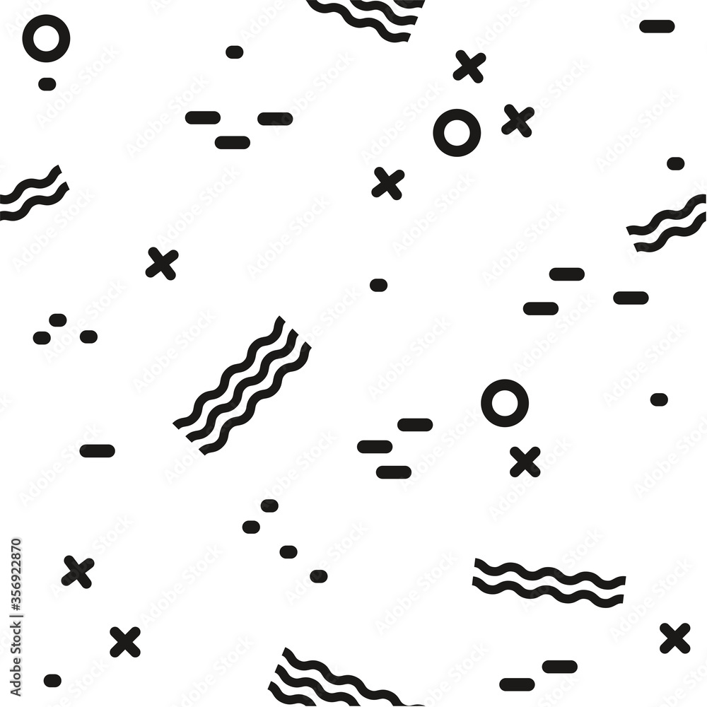Black and white background. Modern background with geometric shapes. Abstract background.