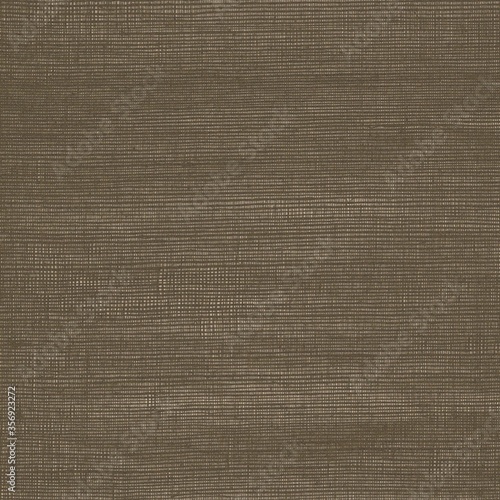 Woven grasscloth wallpaper texture with gold shimmer