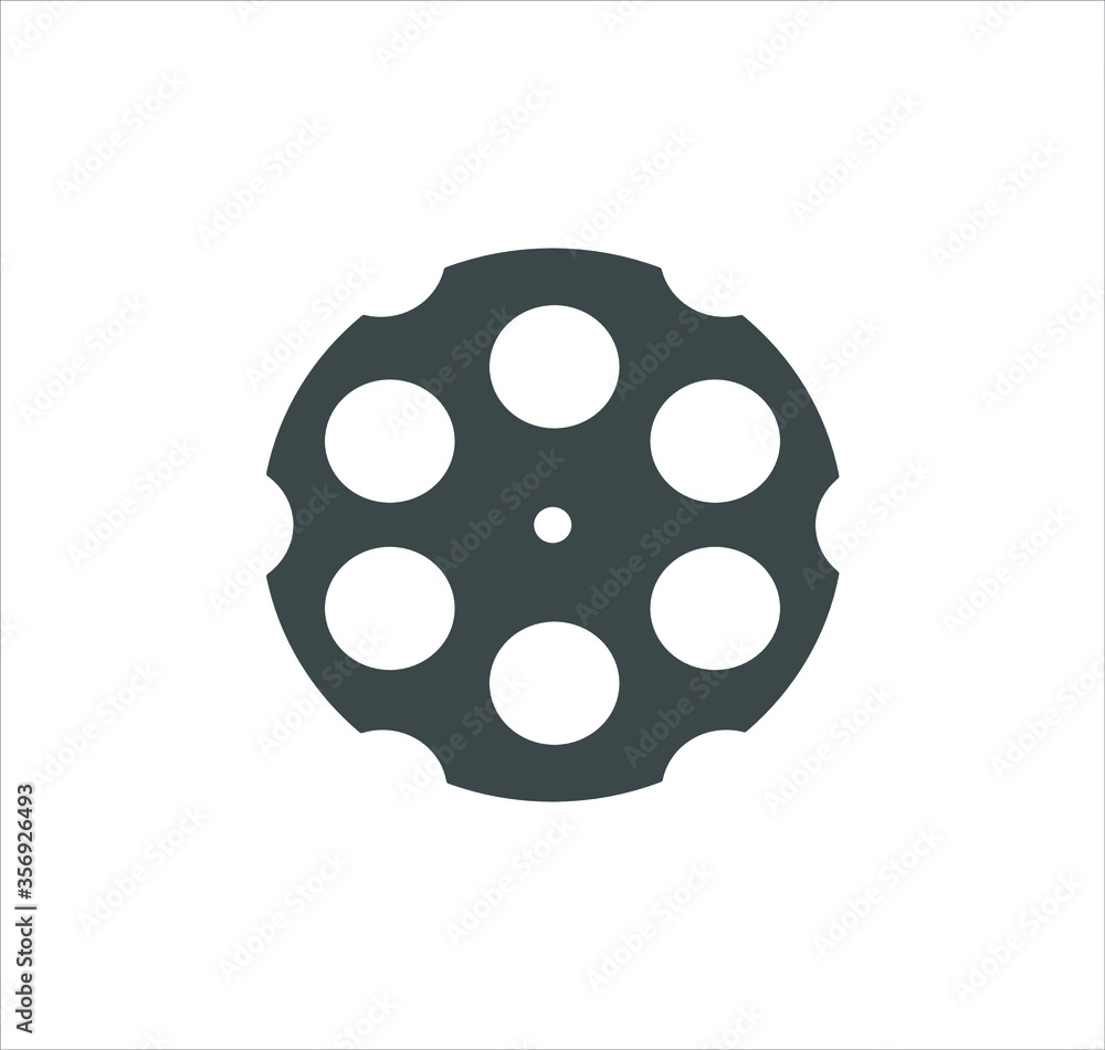 Revolver cylinder icon vector on white background Revolver cylinder icon vector on white background