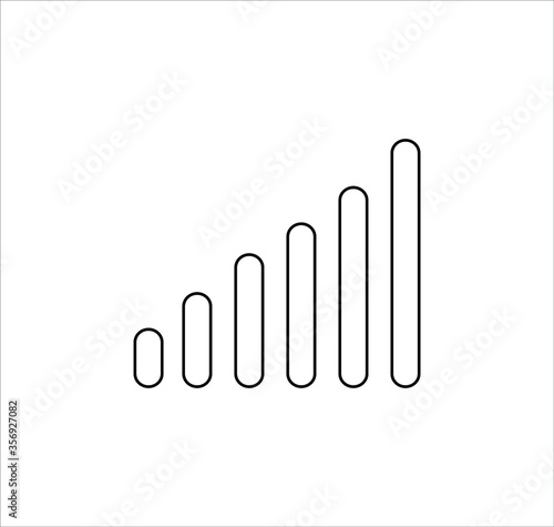 Signal, wireless, hotspot icon filled design template. vector illustration on white background