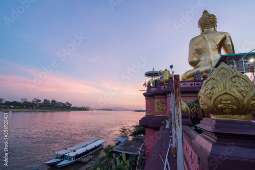 THAILAND SOP RUAK MEKONG GIANT BUDDHA TEMPLE photo