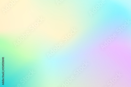 Sweet color vector gradient background. Pastel gradient mesh. Soft multicolored backdrop for web design.