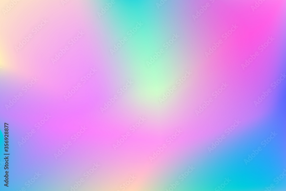 Pink blue vector gradient background. Pastel color gradient mesh. Soft multicolored backdrop. Digital liquid color