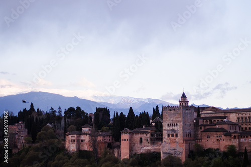 Alhambra of Granada.