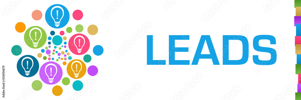 Leads Colorful Dots Circular Bulbs Left Leads Colorful Dots Circular Bulbs Left