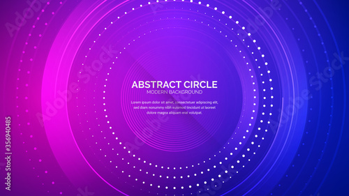 abstract circle shape background