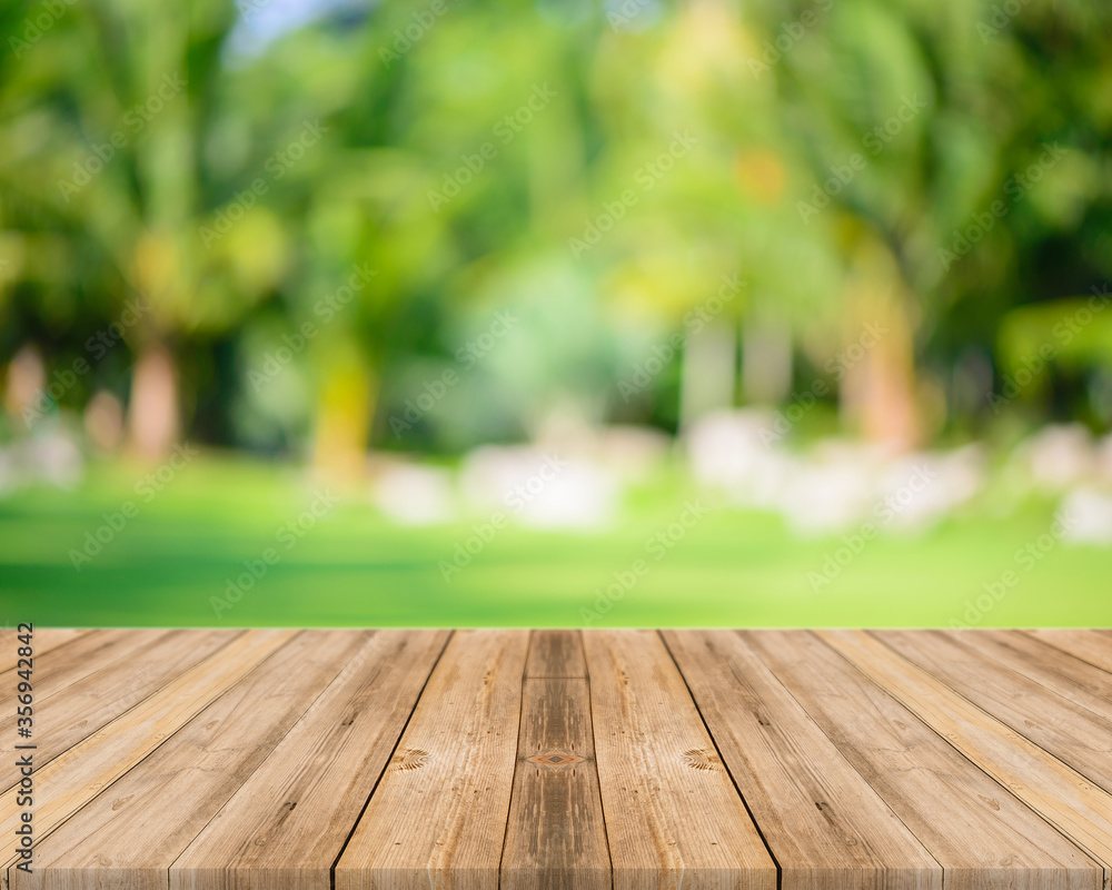 Wooden board in spring season. Wooden board in spring season.