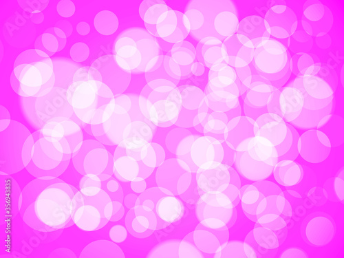 Vector illustration. Abstract pink bokeh background.